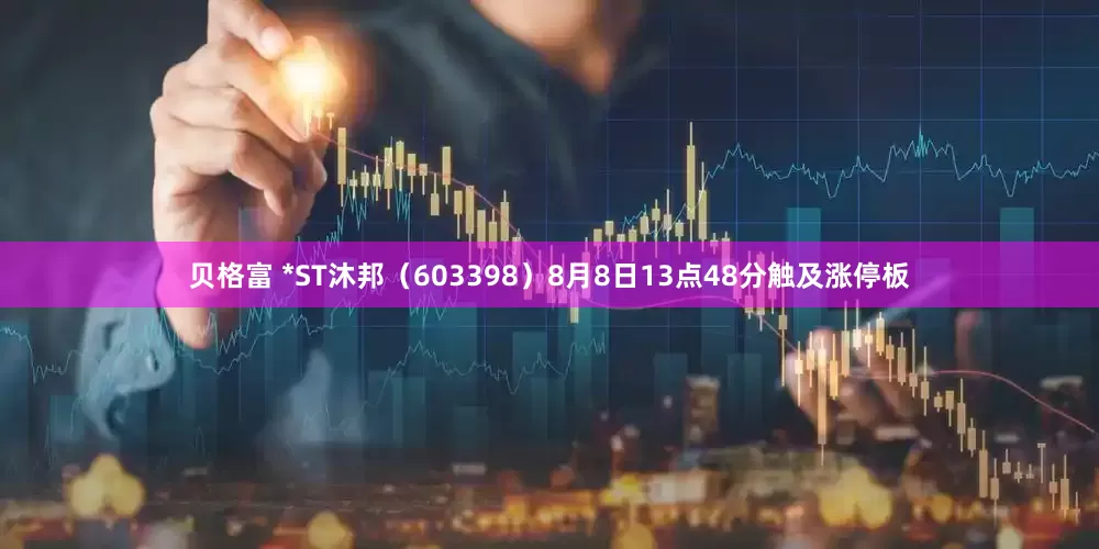 贝格富 *ST沐邦（603398）8月8日13点48分触及涨停板